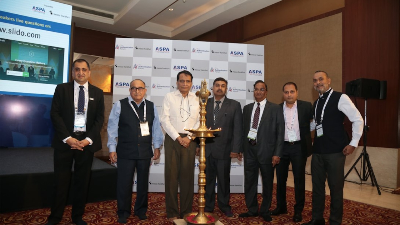 ASPA members including Suresh Prabhakar Prabhu and Honourable Justice Manmohan Sarin inaugurating The Authentication Forum ASPA members including Suresh Prabhakar Prabhu and Honourable Justice Manmohan Sarin inaugurating The Authentication Forum