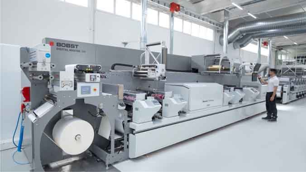 Bobst’s new Digital Master press