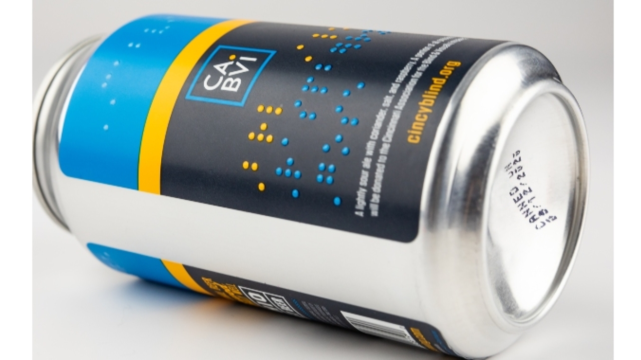 Steinhauser’s award-winning Braille Ale, created for West Side Brewery