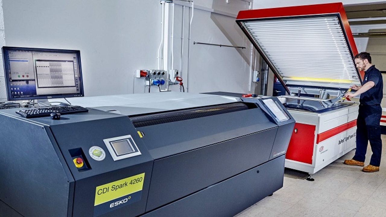 Creation operates an array of equipment to produce flexo plates