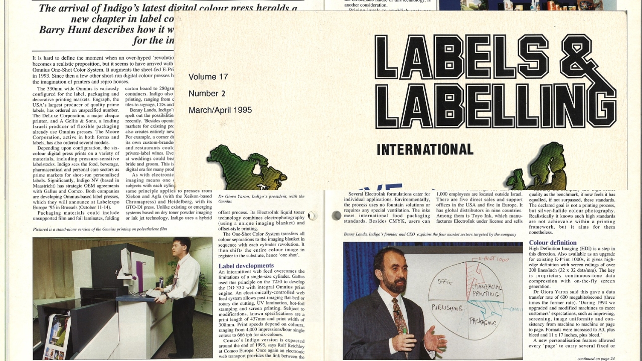 L&L turns 40: Digital label printing in an Indigo mood