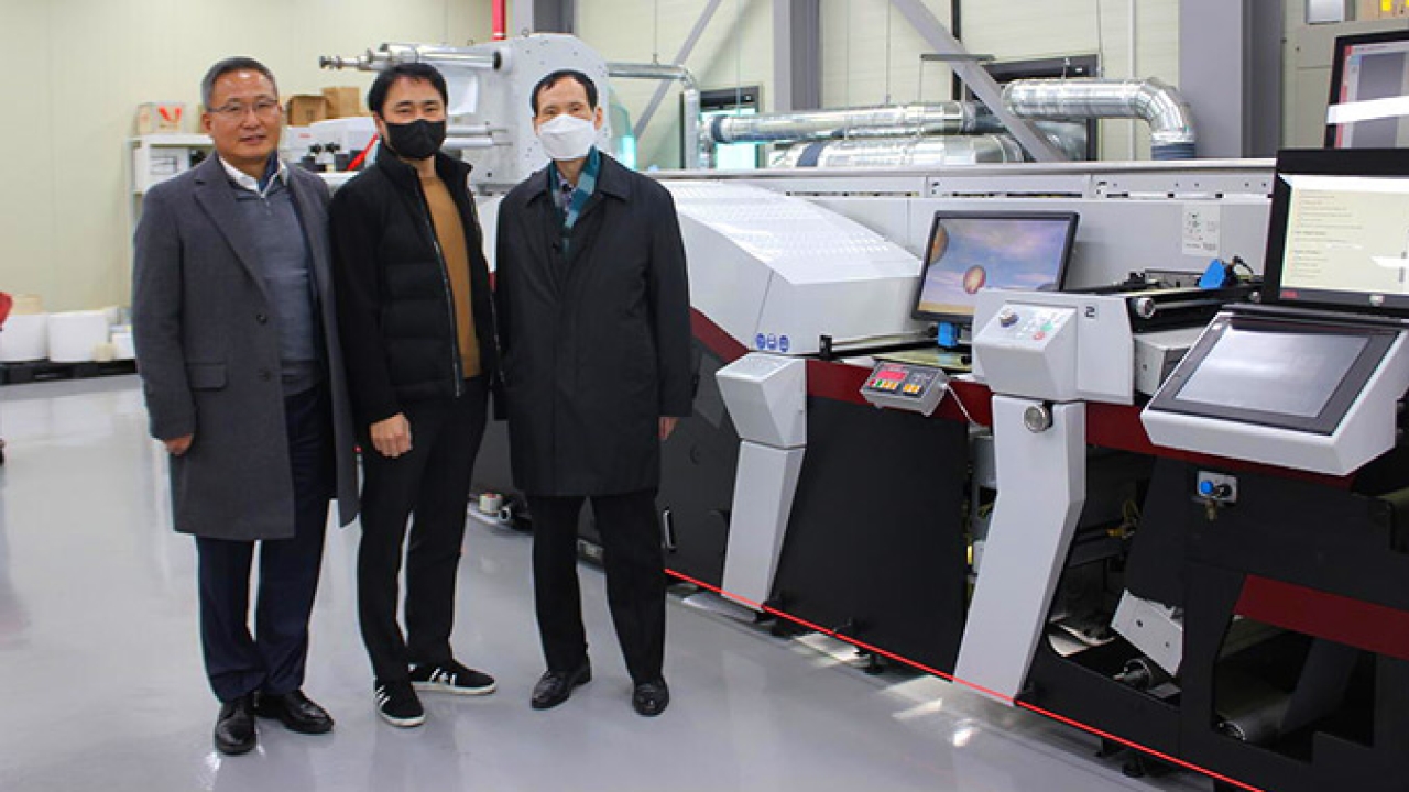 South Korean converter Ji Sung has installed the first Mark Andy Digital Series HD press in the Far East