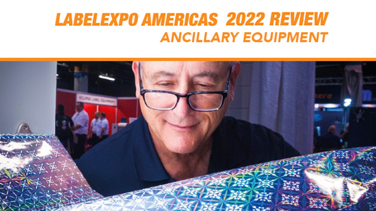 The ancillary suppliers at Labelexpo Americas 2022 offered an array of innovations for the narrow web printing industry
