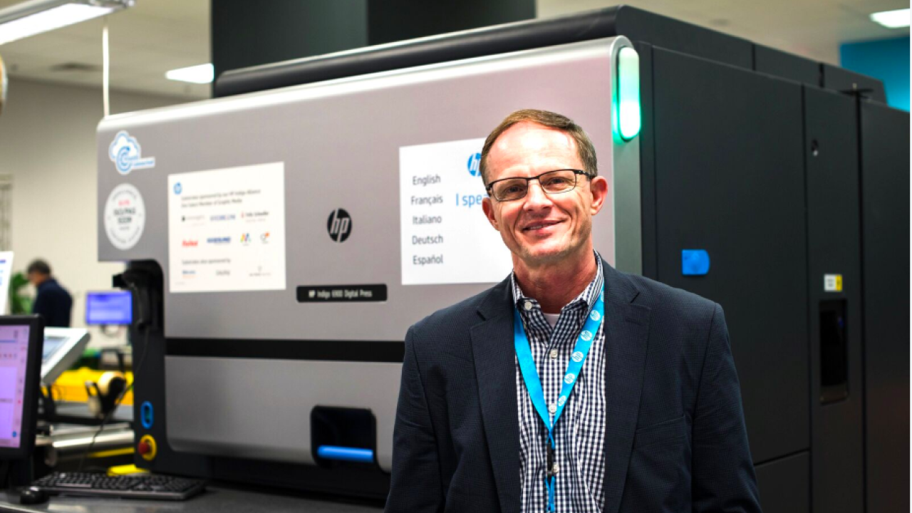  HP Indigo 6900 press with Pack Ready for Labels