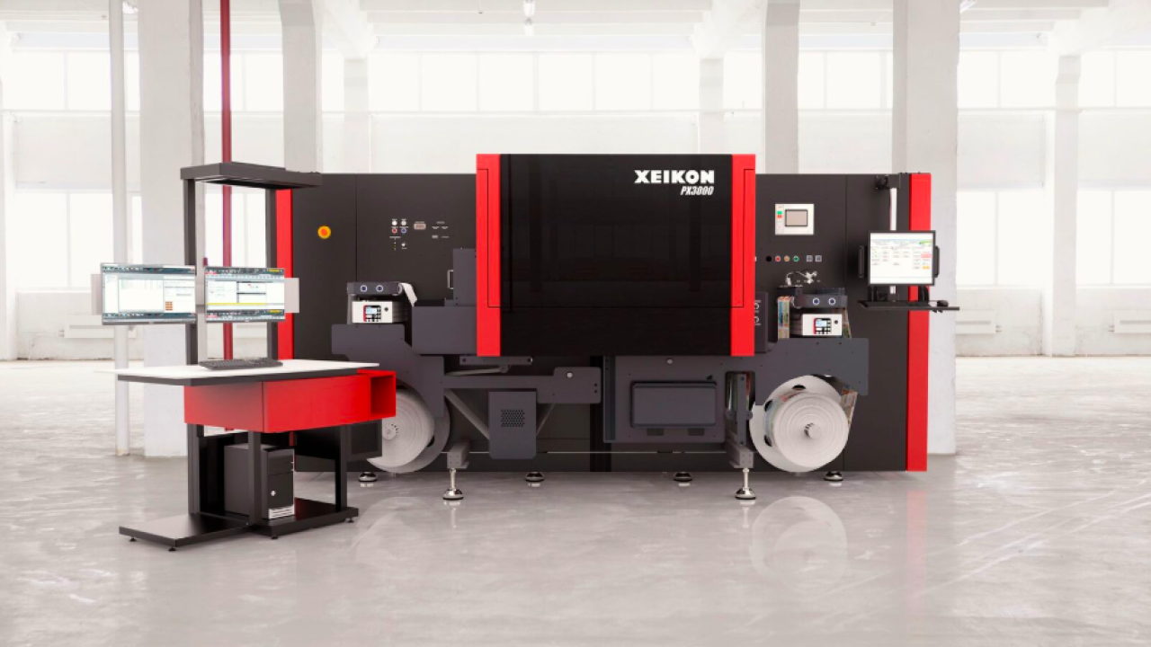 Xeikon introduced the Panther press series in spring 2017 with the PX3000