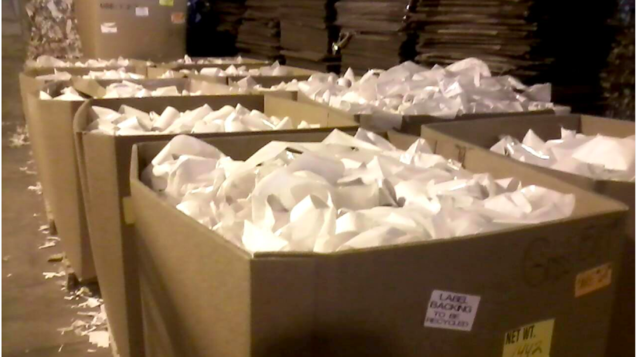 Fox River Fiber Company, based in Wisconsin, USA, collects and repulps paper release liner