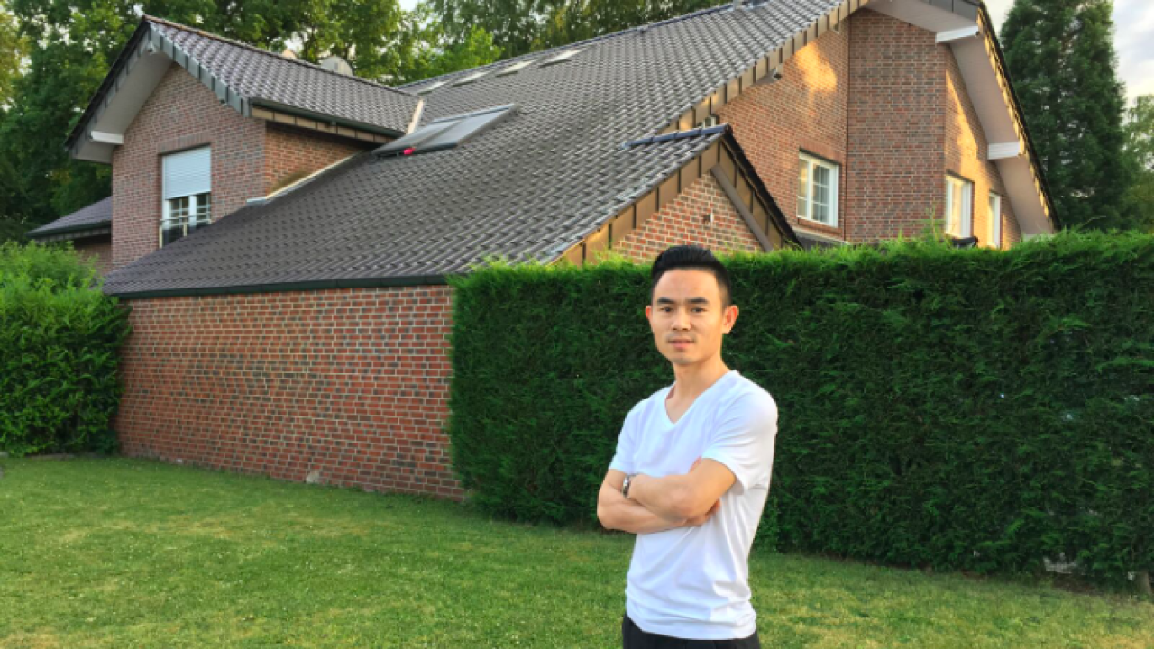 Jim Ji, 36-year-old owner of Guangzhou Guangcai Label Jim Ji, 36-year-old owner of Guangzhou Guangcai Label