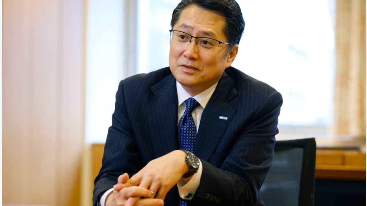 Ryutaro Kotaki, president and CEO of Auto-ID specialist Sato