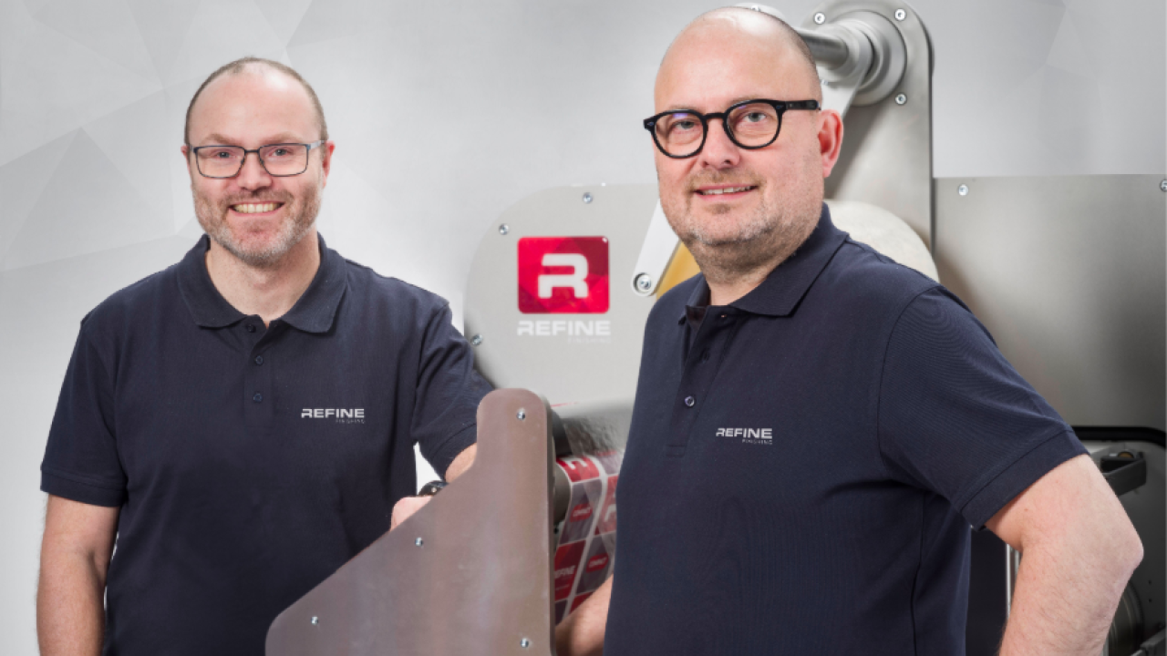 Bjarke Nielsen (left), CTO and founder, and Henrik Haagensen, managing director, Refine Finishing