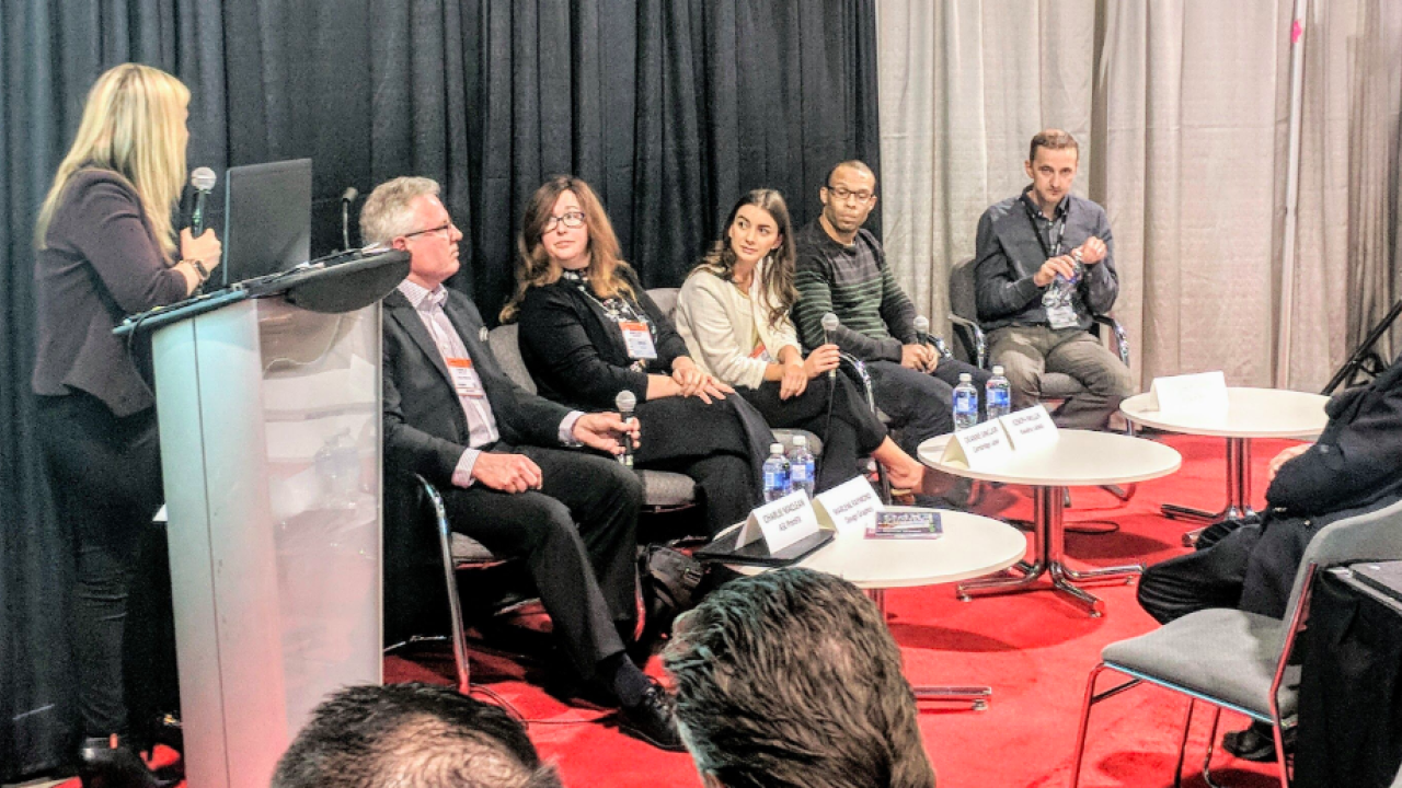 Seated from left: Charlie MacLean, Marlene Raymond, Deanne Sinclair, Joseph Miller and Shem Szot