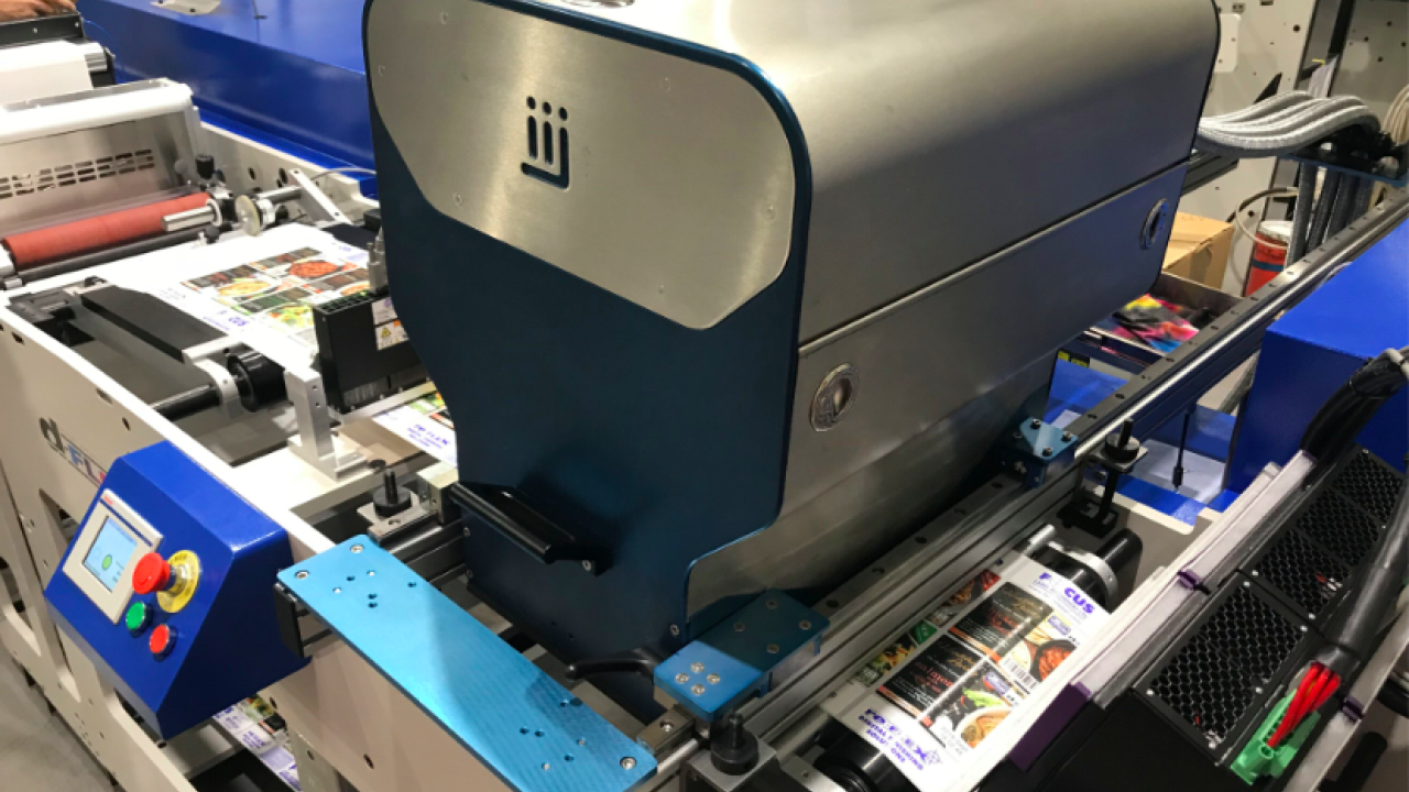 Hybrid printing developments were on show