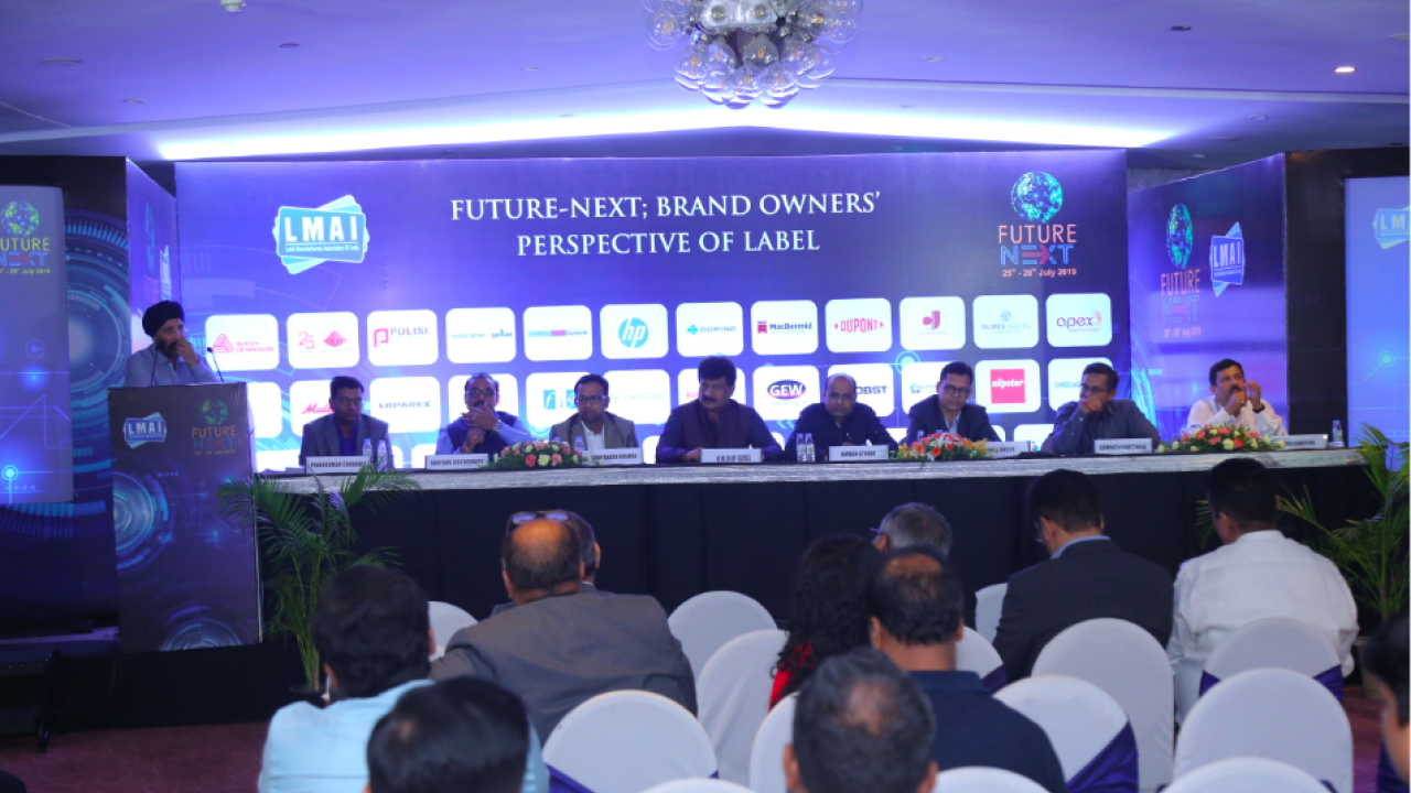 Brand owner panel discussion at the LMAI event in New Delhi