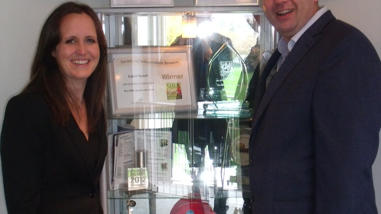 Amy Chambers has been promoted to the position of managing director of Leicester-based label printer Label Apeel, taking over from owner Stuart Kellock Amy Chambers has been promoted to the position of managing director of Leicester-based label printer Label Apeel, taking over from owner Stuart Kellock
