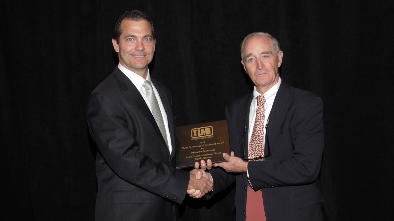  Darrell Hughes from Avery receiving the award from Calvin Frost