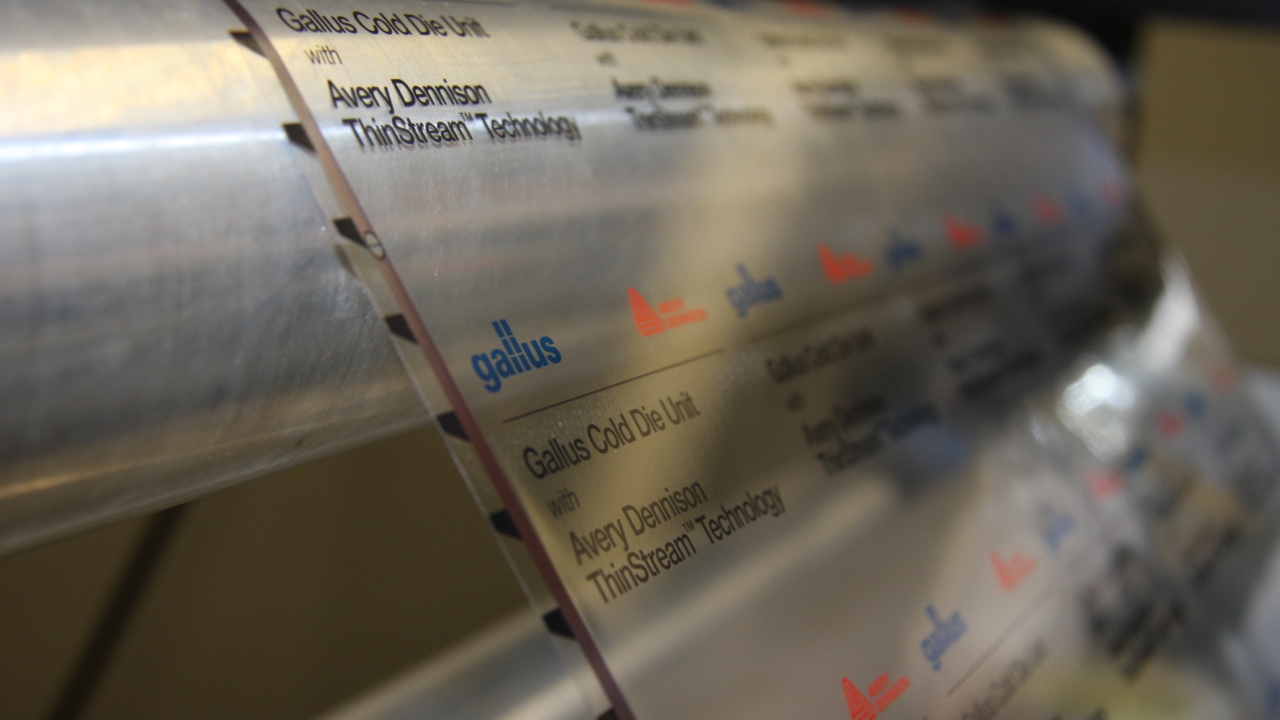 Avery Dennison launches ThinStream die-cutting technology