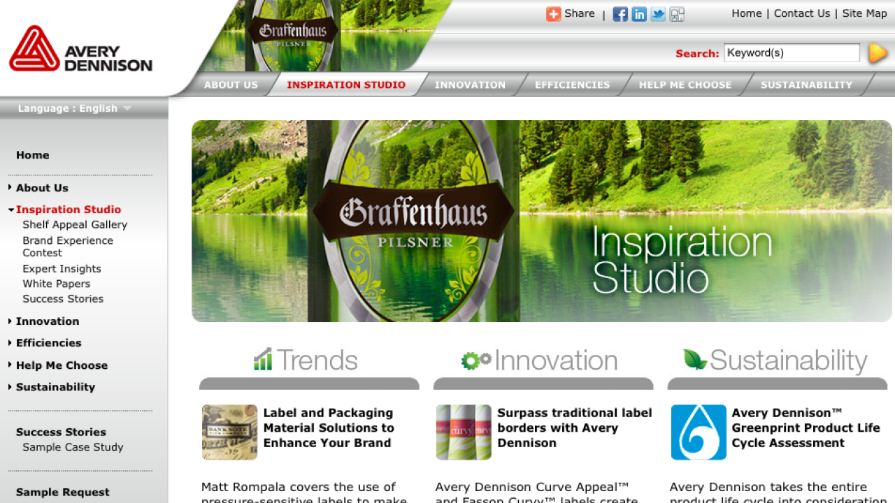 Avery Dennison launches online tool for designers Avery Dennison launches online tool for designers