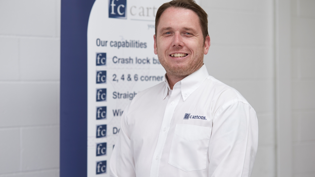 FC Cartons has named Liam Cox as its new operations director FC Cartons has named Liam Cox as its new operations director