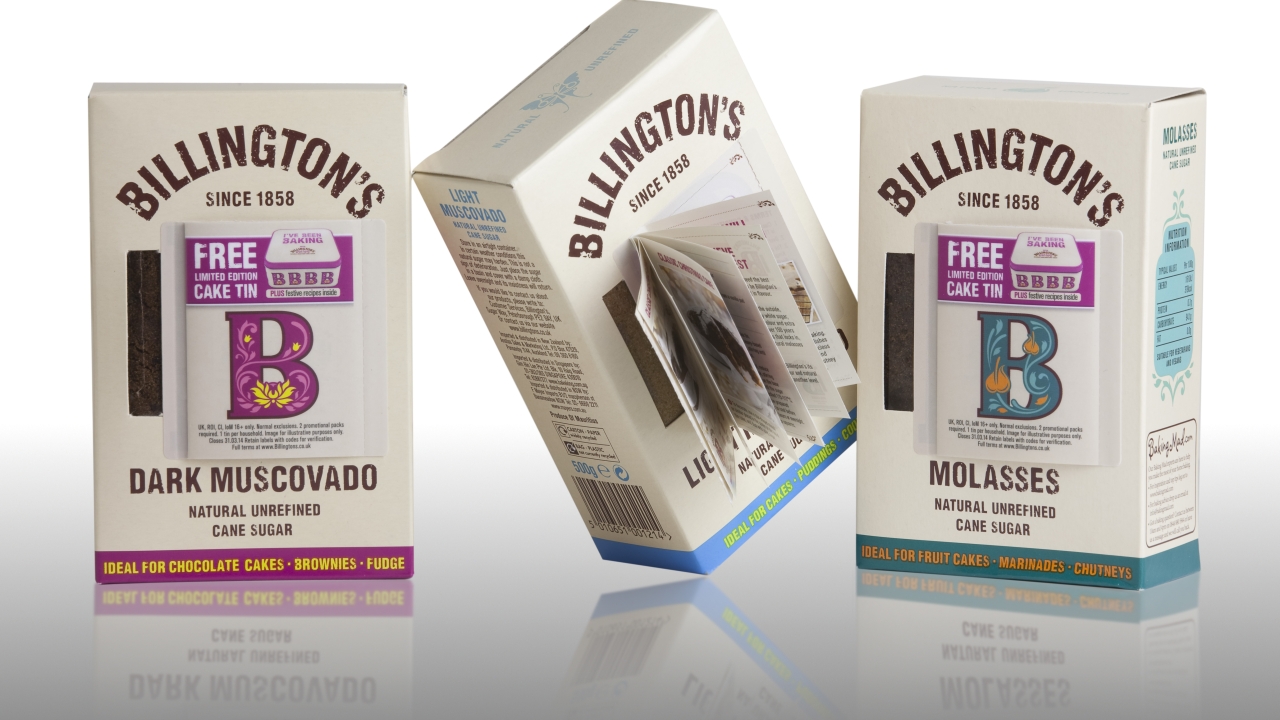 Food manufacturer Billington’s has deployed Fix-a-Form booklet labels from Denny Bros in an effort to capture the imagination of British bakers Food manufacturer Billington’s has deployed Fix-a-Form booklet labels from Denny Bros in an effort to capture the imagination of British bakers