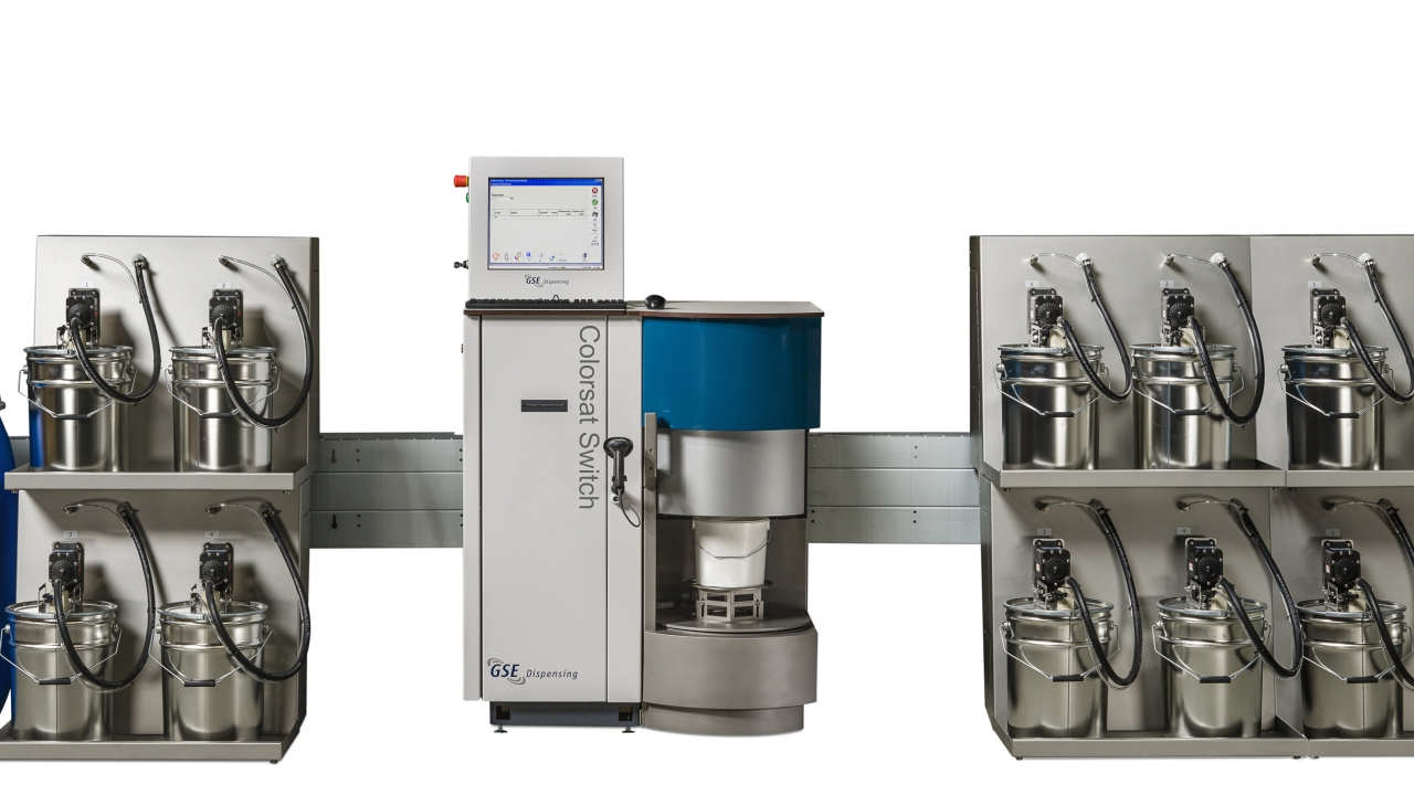 Colorsat Switch to be showed by GSE Dispensing at Labelexpo Americas 2014 Colorsat Switch to be showed by GSE Dispensing at Labelexpo Americas 2014