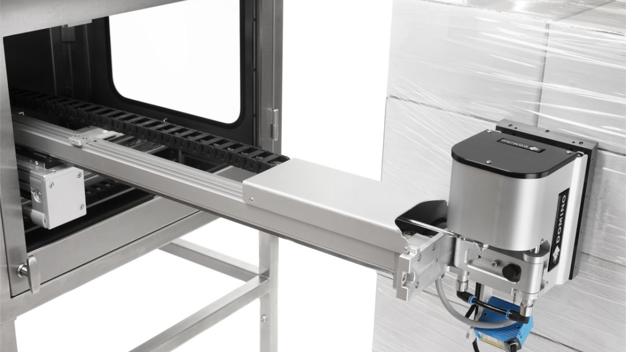 Domino M220 - tertiary packaging
