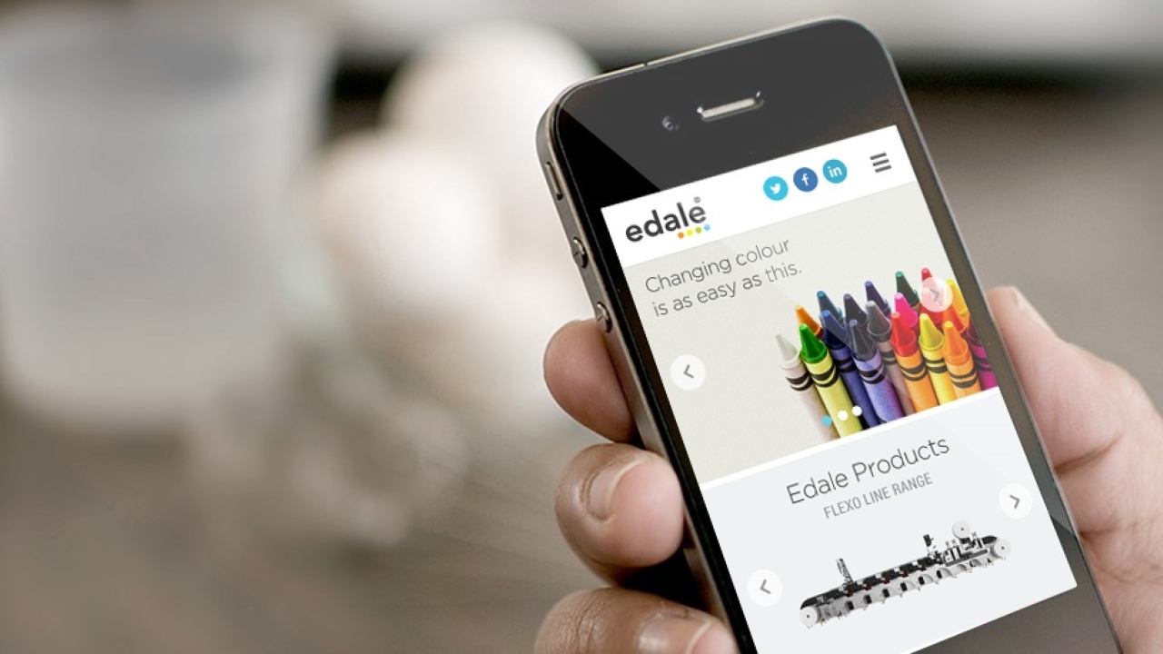 Edale has also launched a new website that is s compatible with smartphones and tablets Edale has also launched a new website that is s compatible with smartphones and tablets