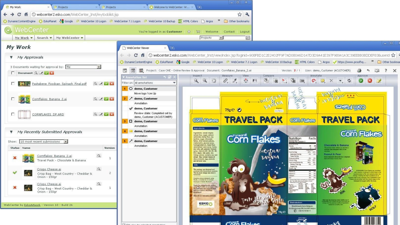 EskoArtwork launches WebCenter 10 EskoArtwork launches WebCenter 10