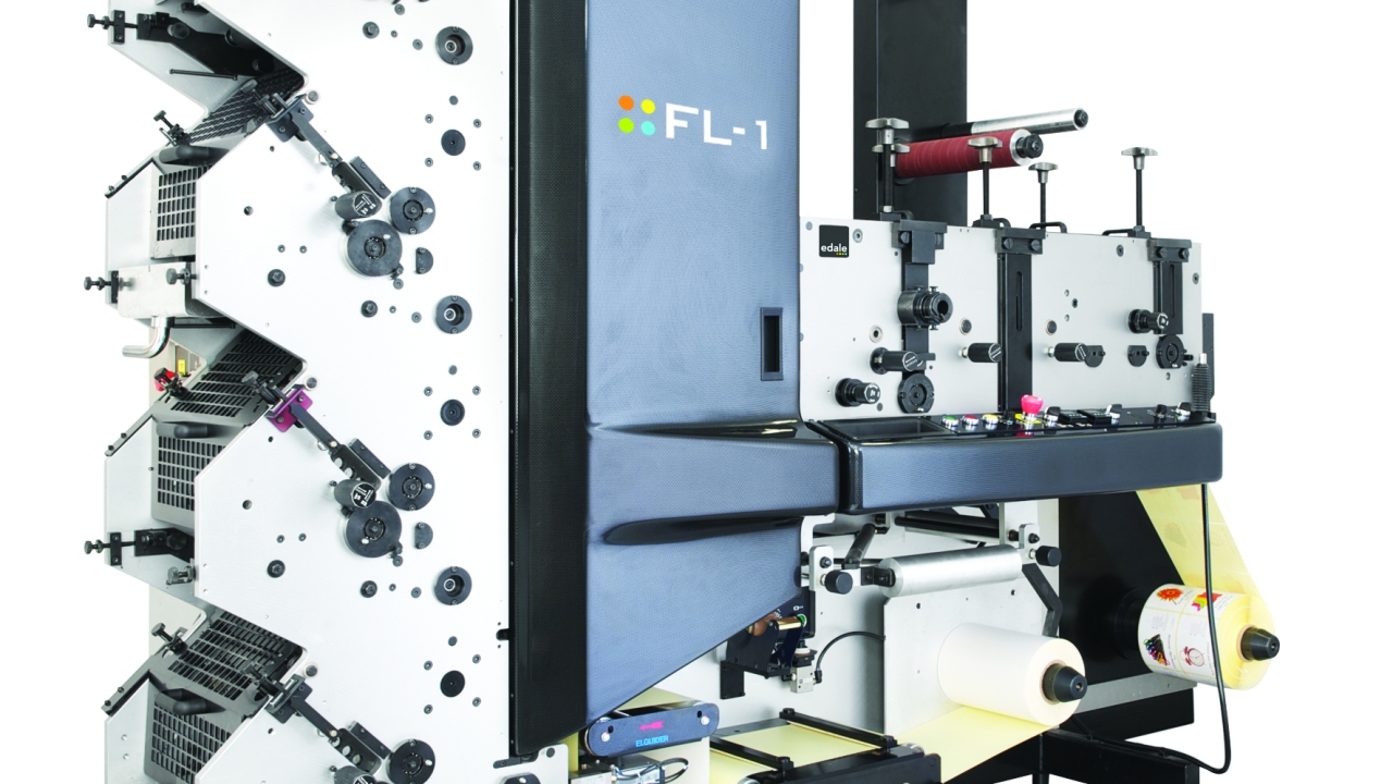 Kingfisher Labels has purchased an Edale FL-1 flexo press for their production facility based in Yate, North Bristol Kingfisher Labels has purchased an Edale FL-1 flexo press for their production facility based in Yate, North Bristol