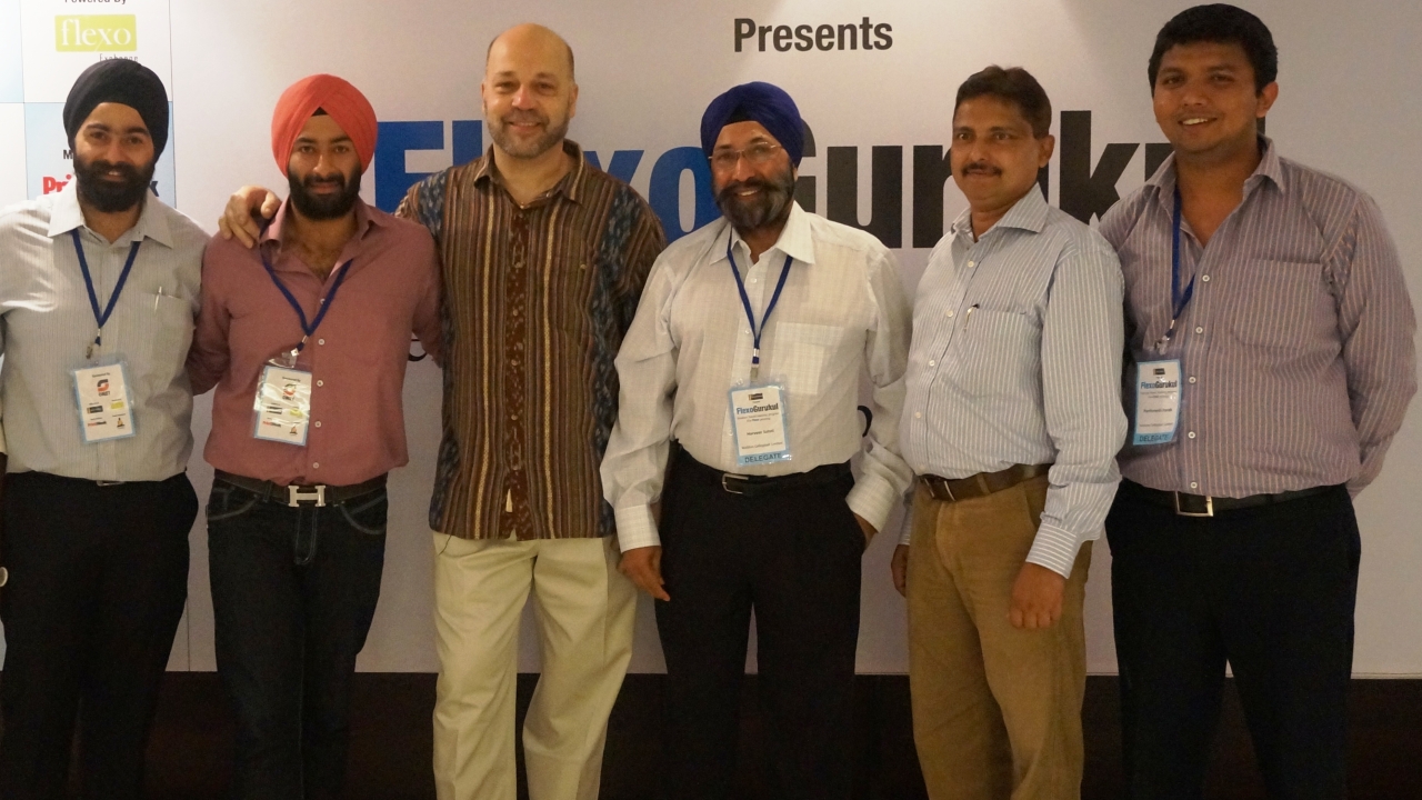 Flexo Gurukul team after the show Flexo Gurukul team after the show