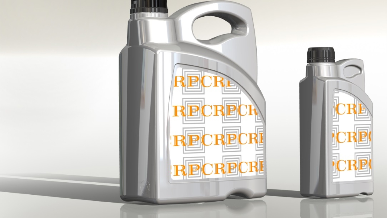 RPC Packaging Gent has introduced Lubripack, a new blow-molded plastic container designed to maximize shelf visibility RPC Packaging Gent has introduced Lubripack, a new blow-molded plastic container designed to maximize shelf visibility