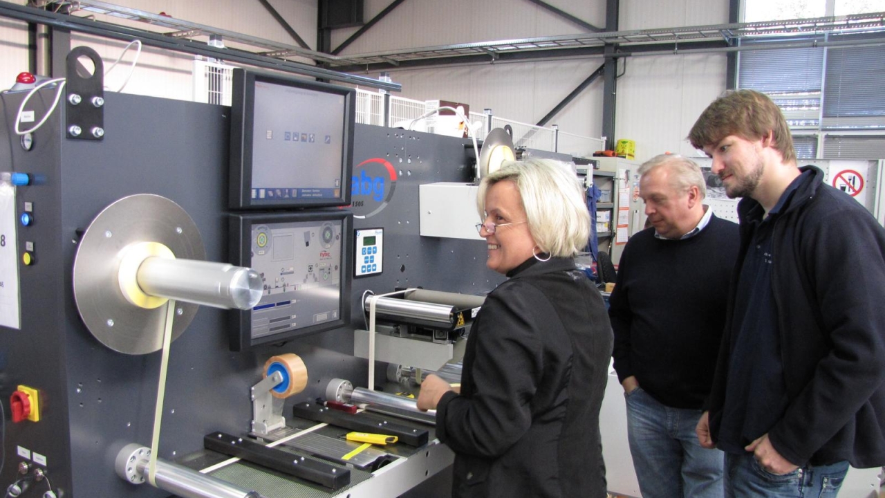 German converter installs third flytec from AB Graphic