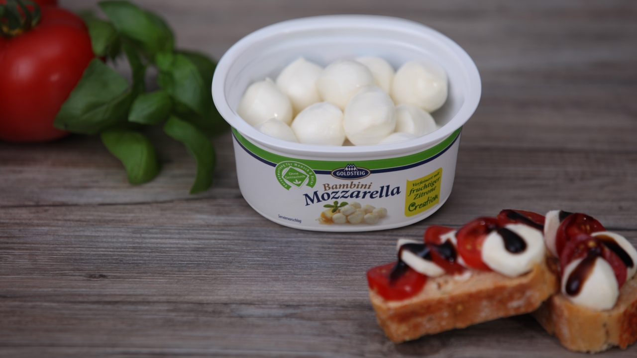 The company’s first IML-T customer will be Goldsteig, a German producer of Mozzarella, for whom RPC Bebo will produce a new custom-molded container The company’s first IML-T customer will be Goldsteig, a German producer of Mozzarella, for whom RPC Bebo will produce a new custom-molded container