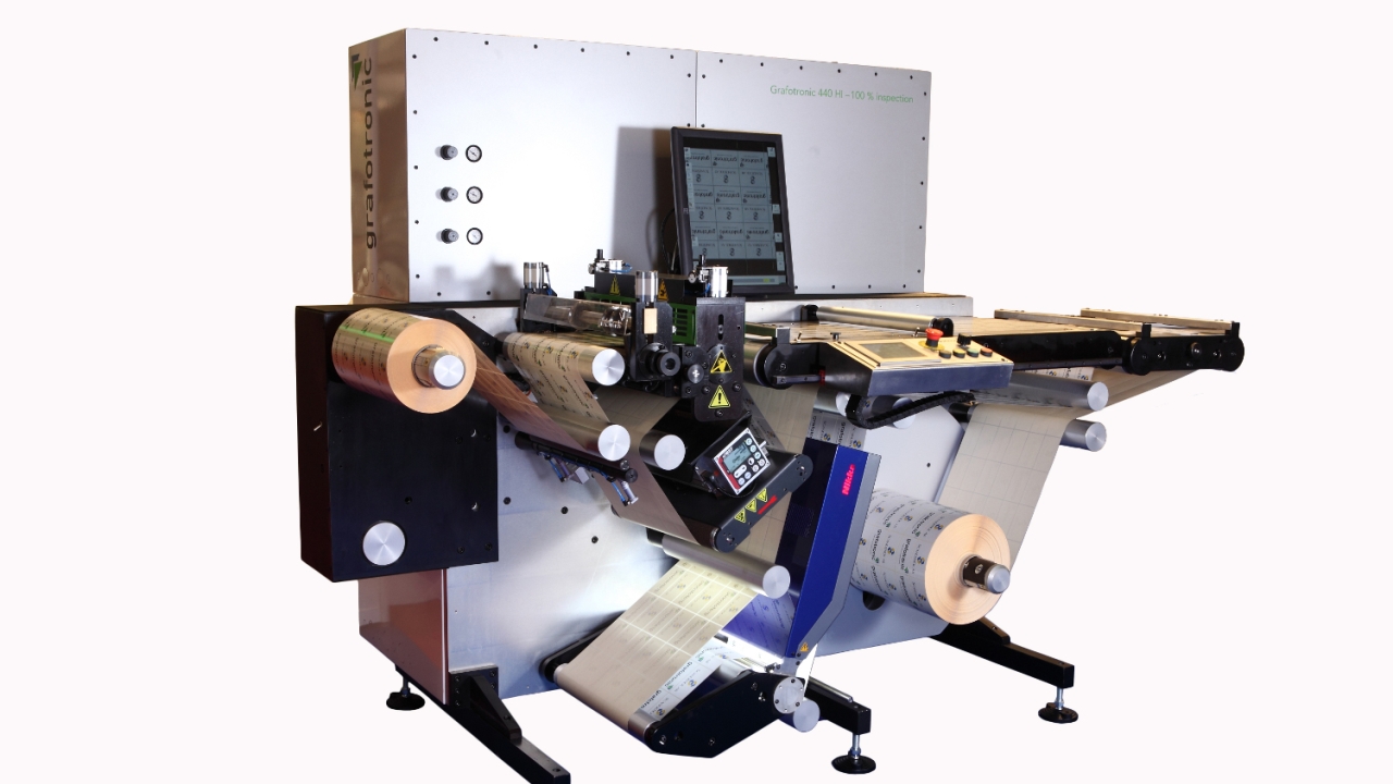 Grafotronic launches slitting machine with inspection