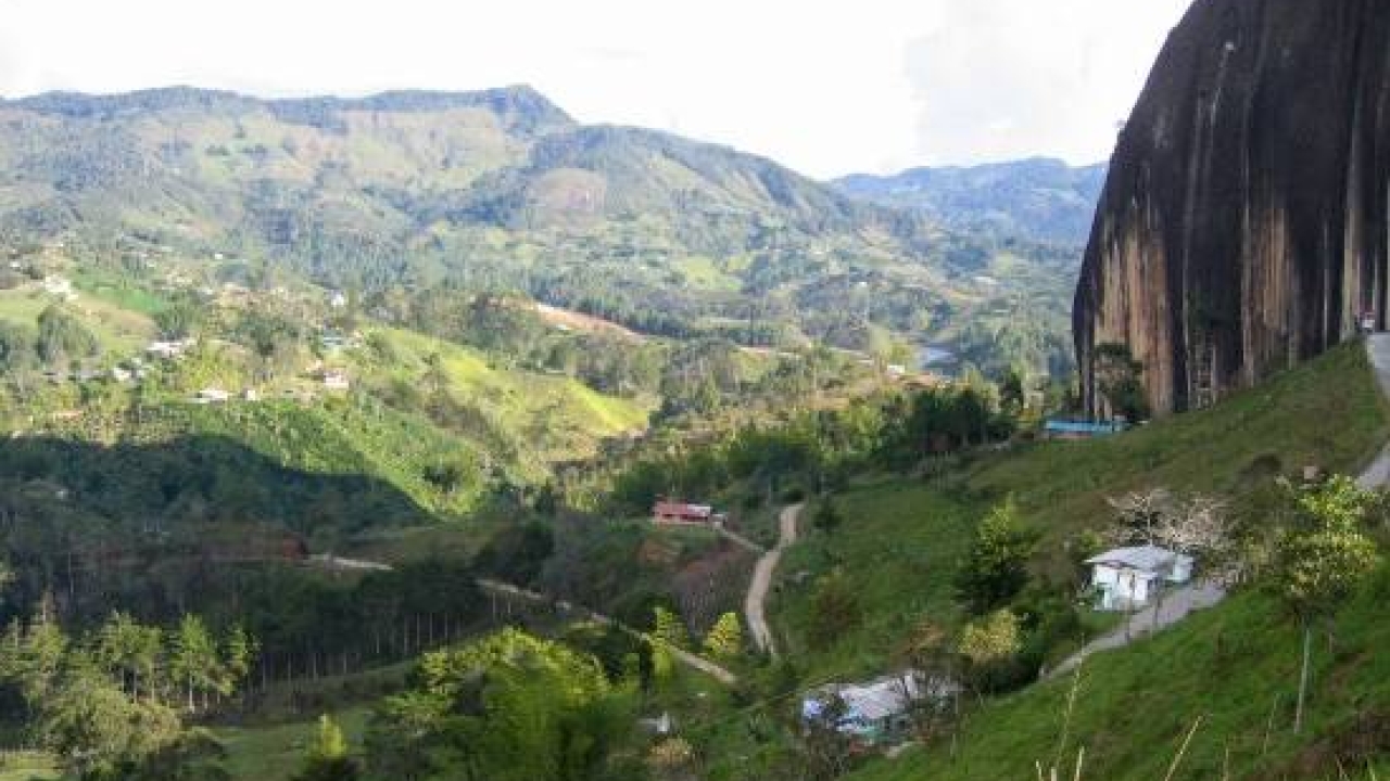 Rionegro is around 36 kilometers east of Medellin, Colombia