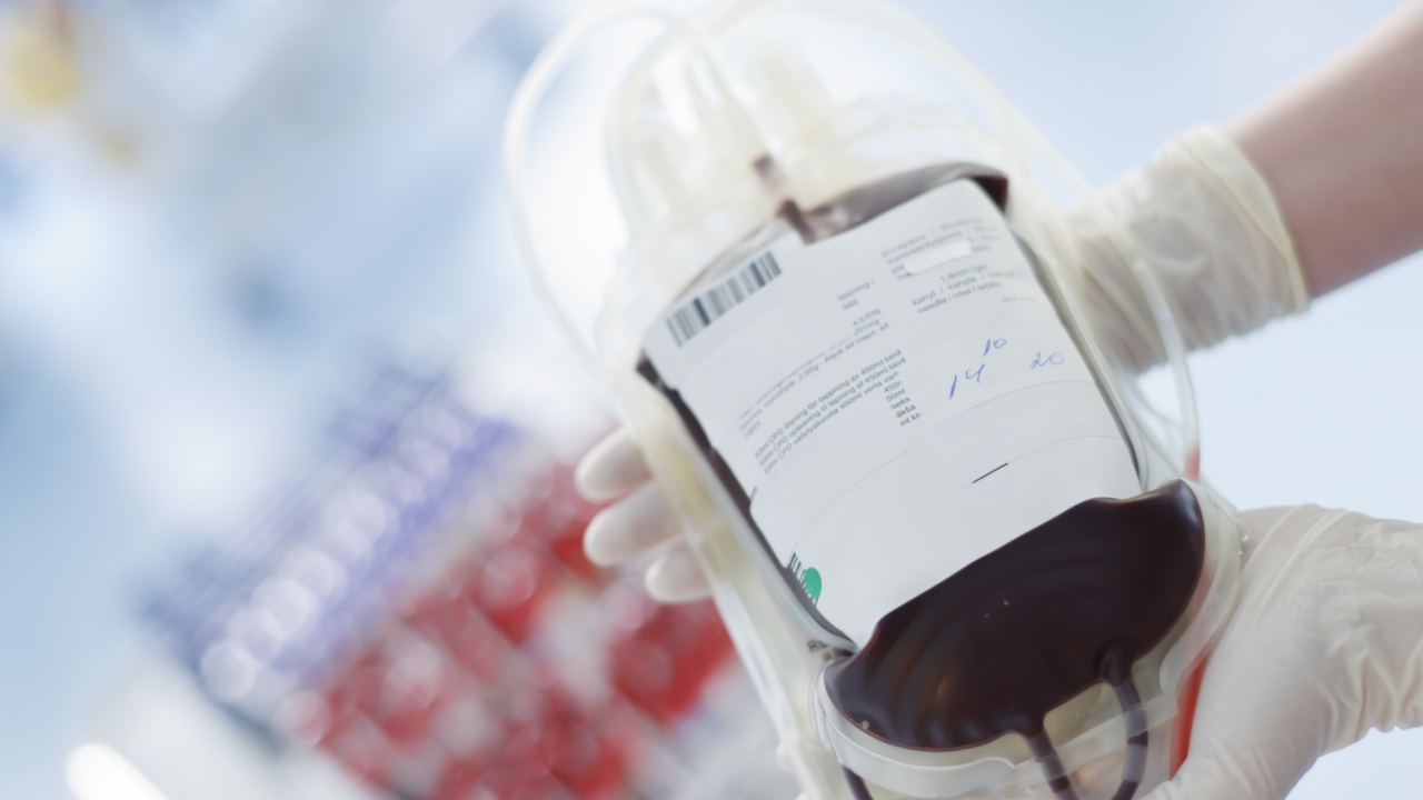 The Herma adhesive 63Z has been certified by ISEGA for the primary labeling of blood bags