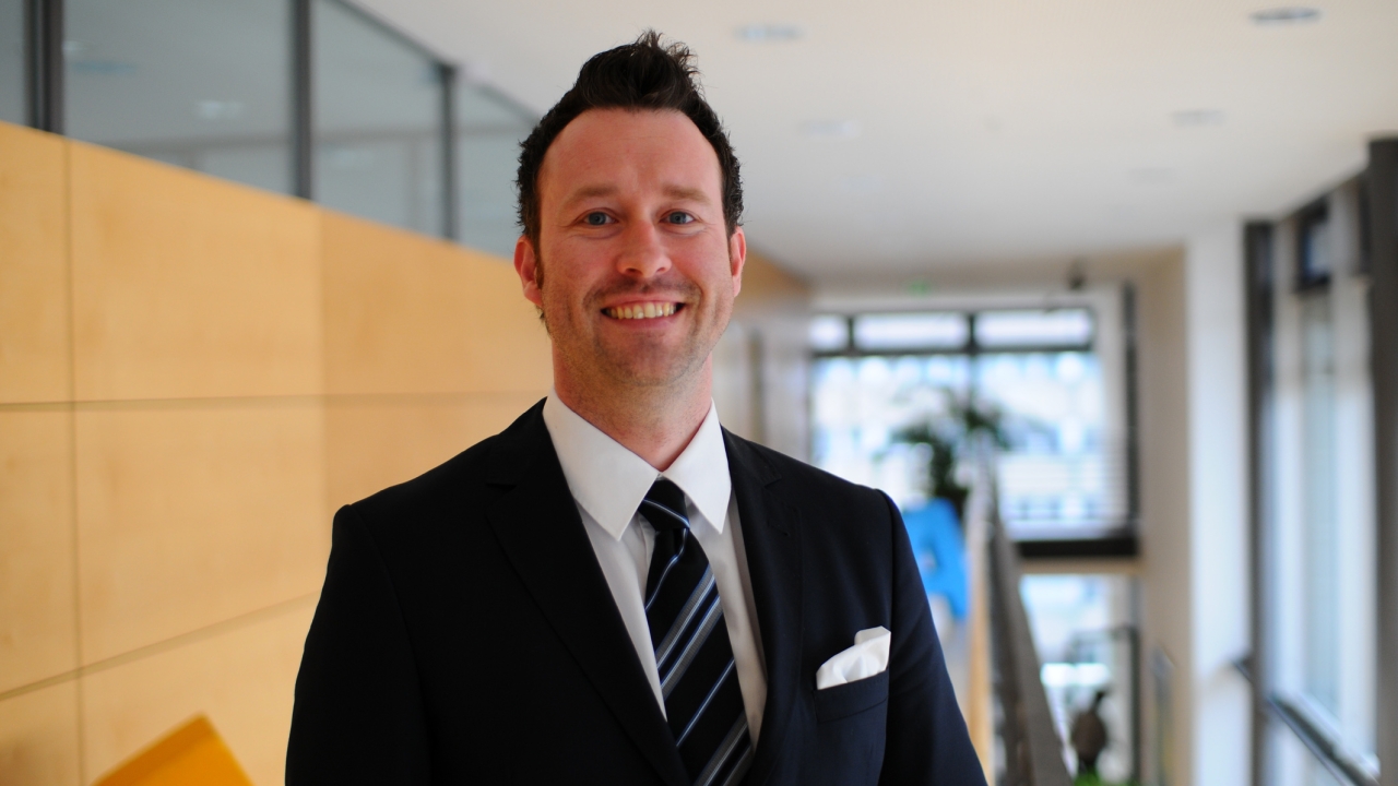 Jens Glatz, account manager for Austria, Scandinavia and South America Jens Glatz, account manager for Austria, Scandinavia and South America
