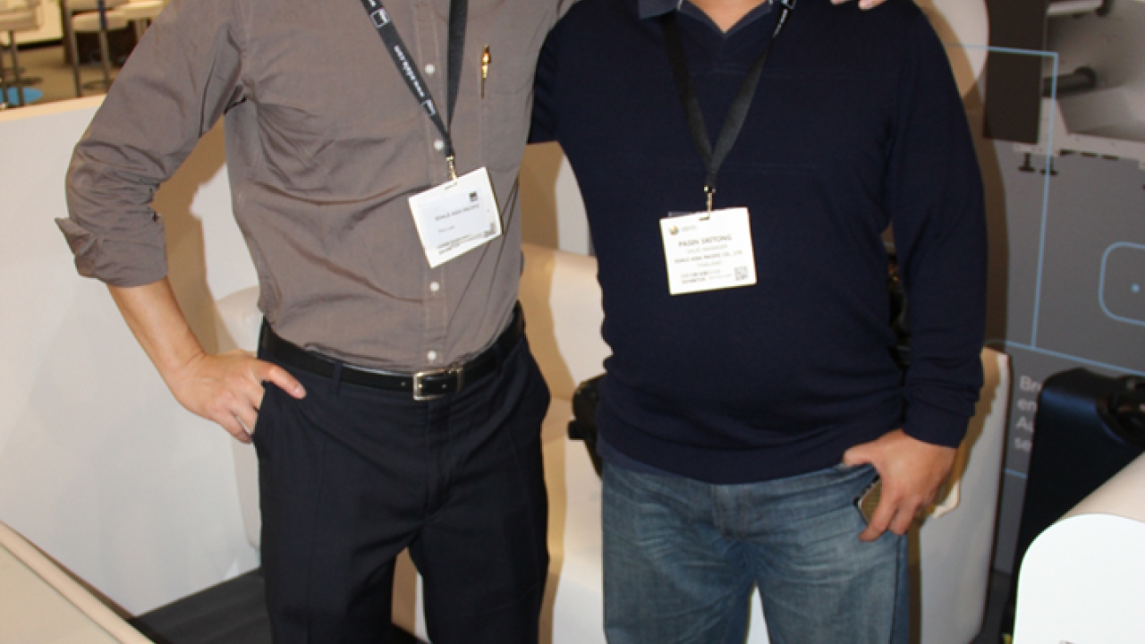 Tony Law and Pasin Sritong of Edale Asia Pacific Tony Law and Pasin Sritong of Edale Asia Pacific