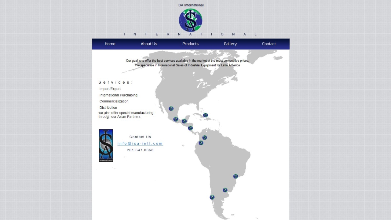 ISA Internationl's new website at http://www.isa-intl.com/home.html ISA Internationl's new website at http://www.isa-intl.com/home.html