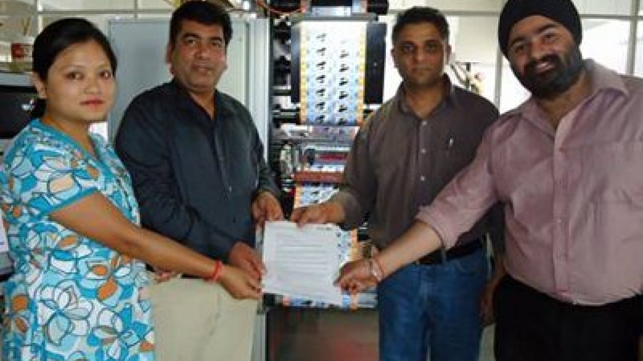Indian converter to purchase three additional Rotocontrol machines Indian converter to purchase three additional Rotocontrol machines