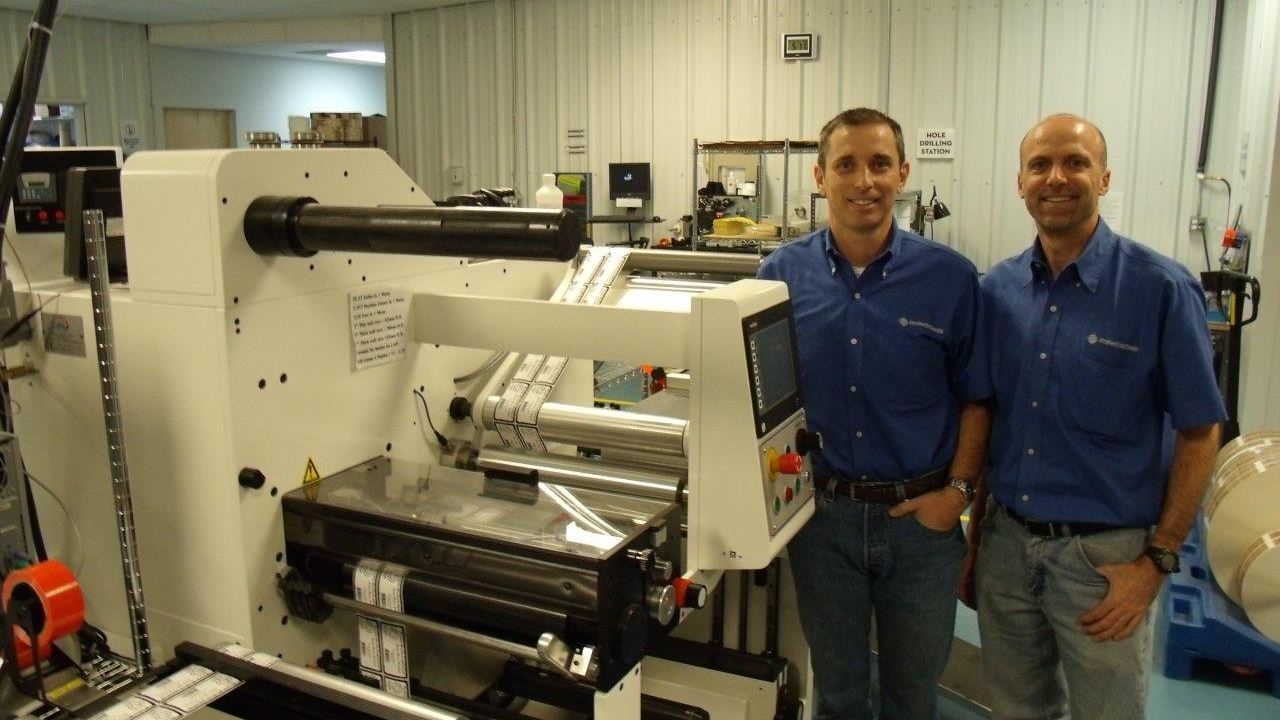 Pictured: (L-R) Simon Diver, COO and Mike Budde, general manager of International Print and Packaging