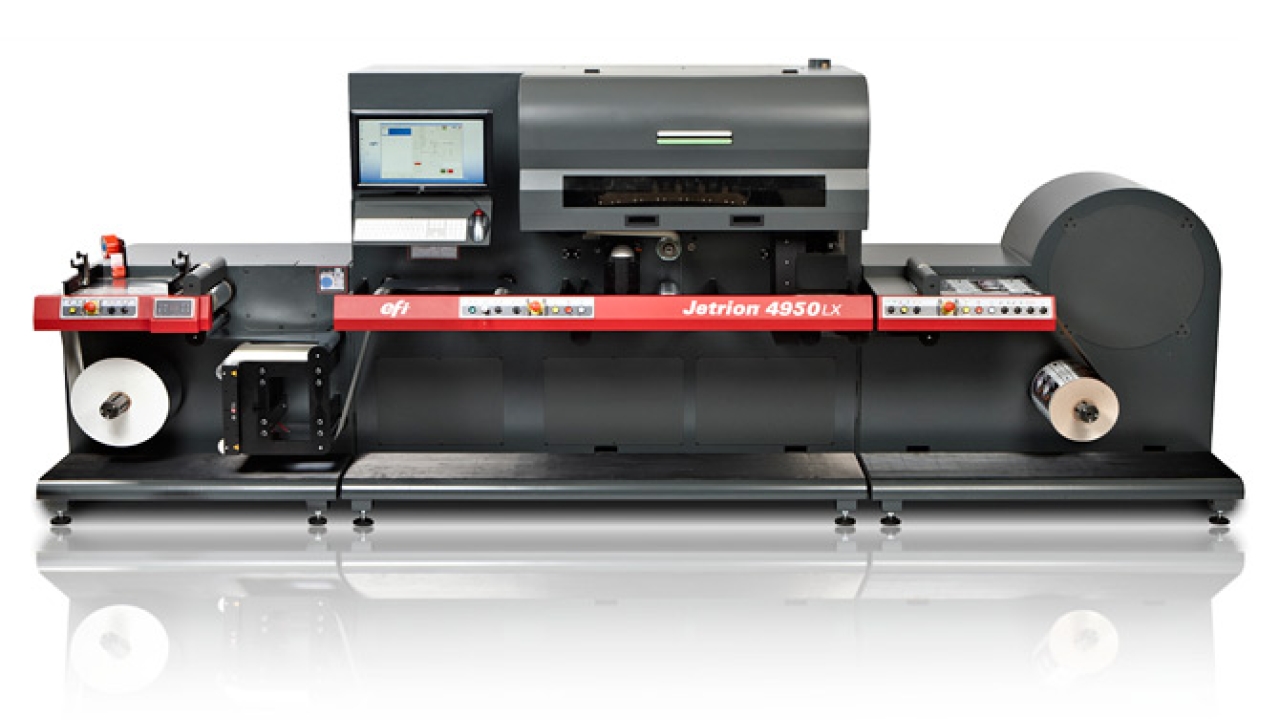 Graphic Label Solutions (GLS) has become to first converter in the US to install EFI's Jetrion 4950LX LED inkjet narrow web press, and replaced all of its existing press technology with the digital printing machine Graphic Label Solutions (GLS) has become to first converter in the US to install EFI's Jetrion 4950LX LED inkjet narrow web press, and replaced all of its existing press technology with the digital printing machine