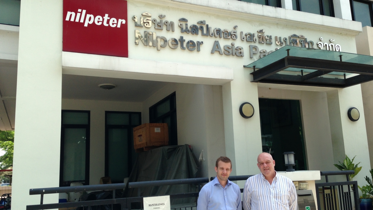 Nilpeter Asia Pacific is headquatered in Bangkok