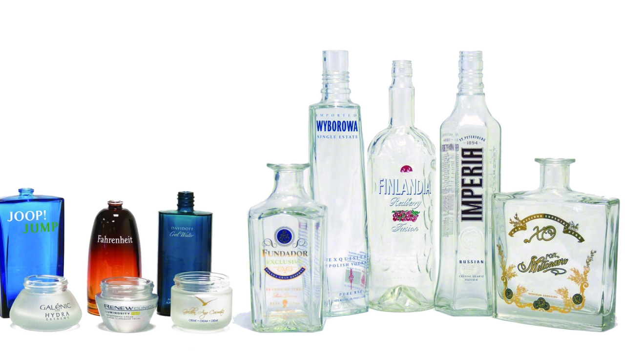 Glass container samples Glass container samples