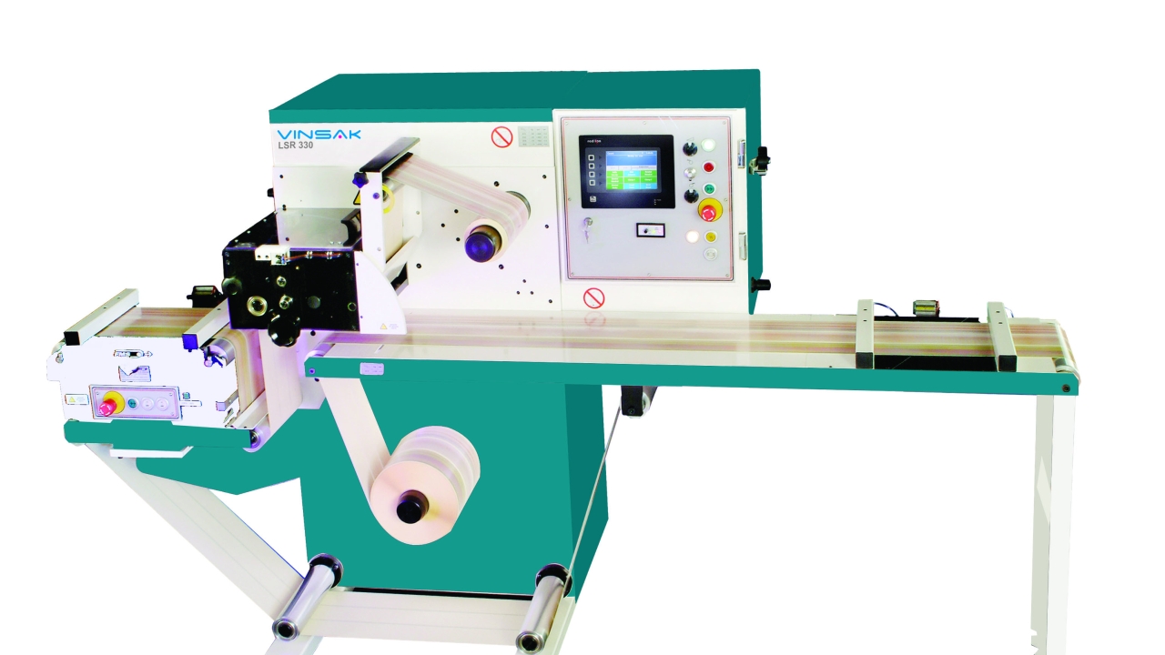 Vinsak, part of Creed Engineers, will launch the LSR330 label inspection slitter rewinder at Labelexpo Europe Vinsak, part of Creed Engineers, will launch the LSR330 label inspection slitter rewinder at Labelexpo Europe