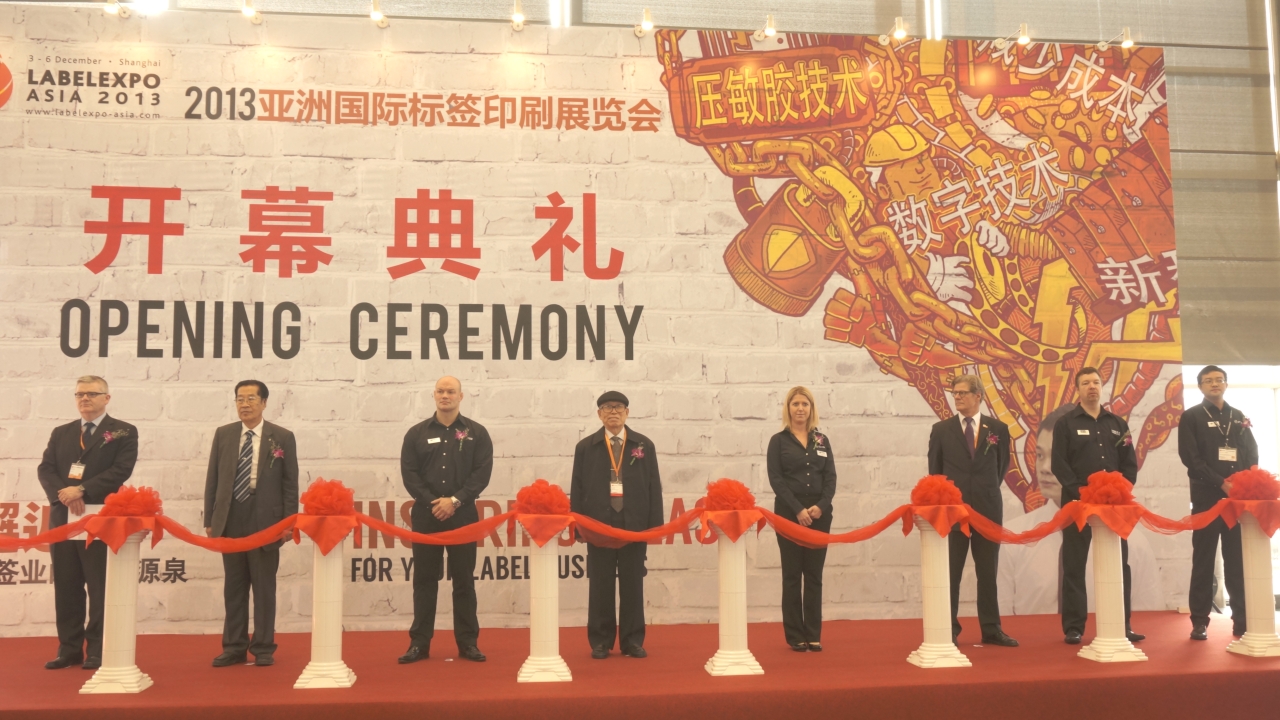 Labelexpo Asia Opening Ceremony
