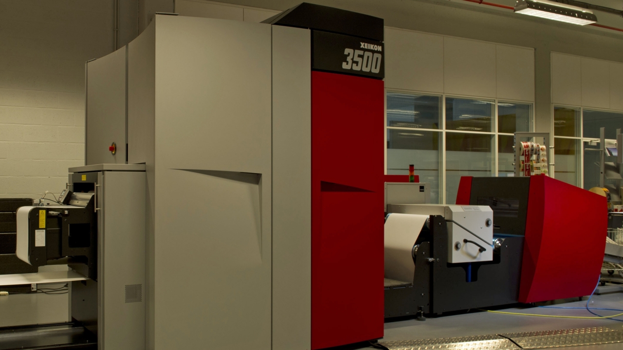Labelsprint installs UK’s first Xeikon 3500 Labelsprint installs UK’s first Xeikon 3500
