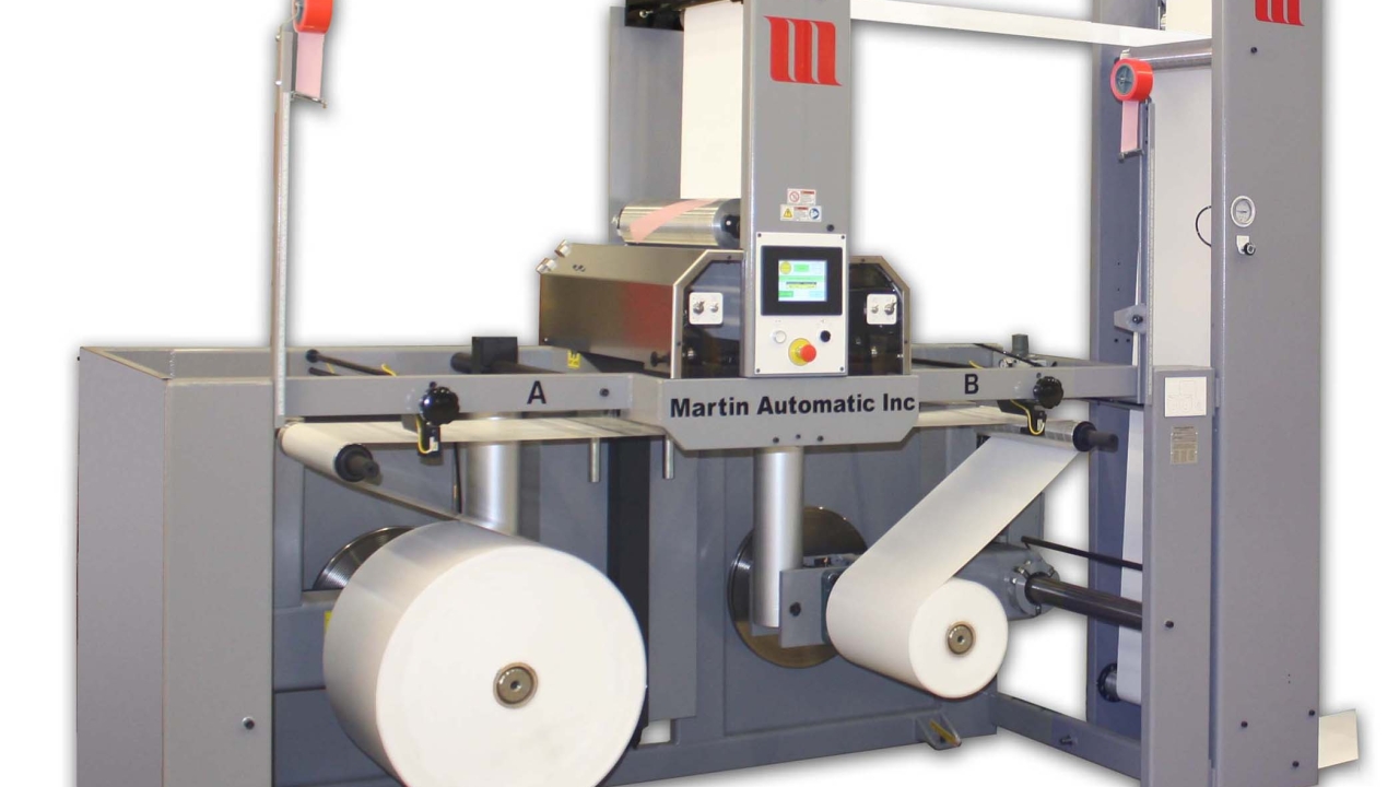 The Martin Automatic MBSF ordered by Etiquetas Macho has film capability