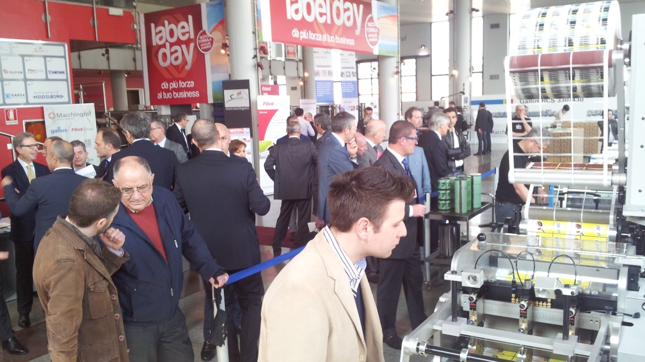 The Macchingraf Label Day event attracted 60 companies from across Italy