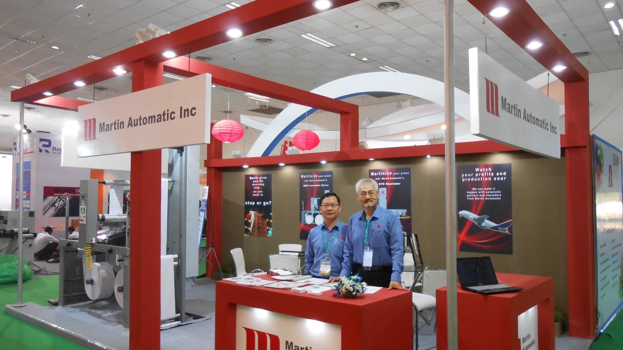 Martin Automatic reports successful Labelexpo India