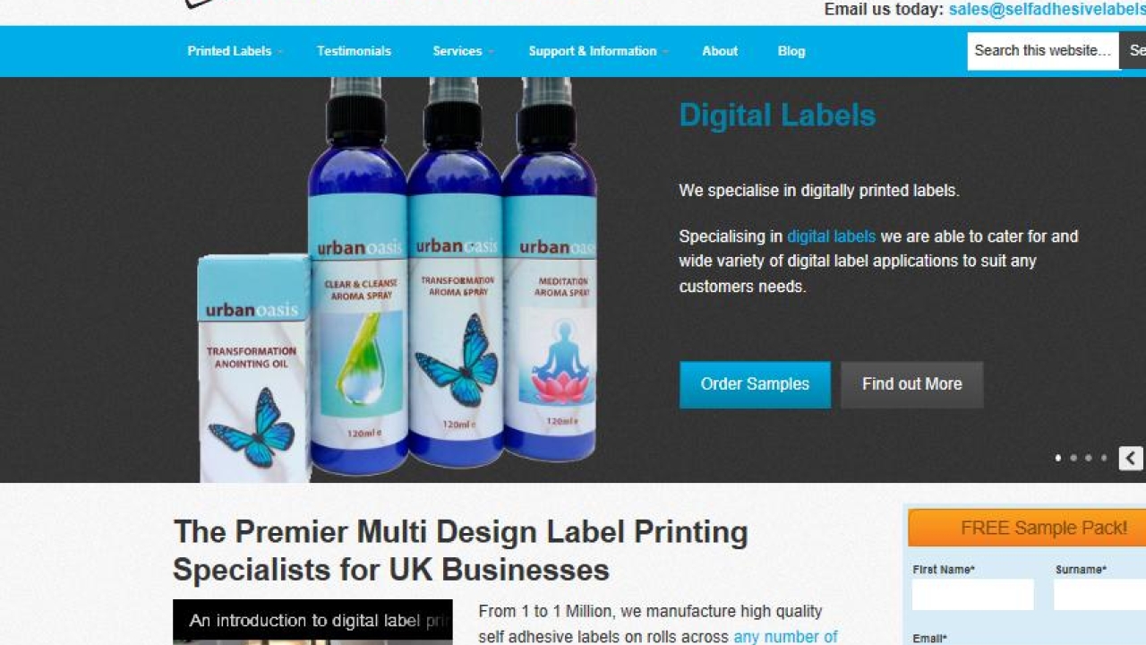 Mercian Labels launches new website Mercian Labels launches new website