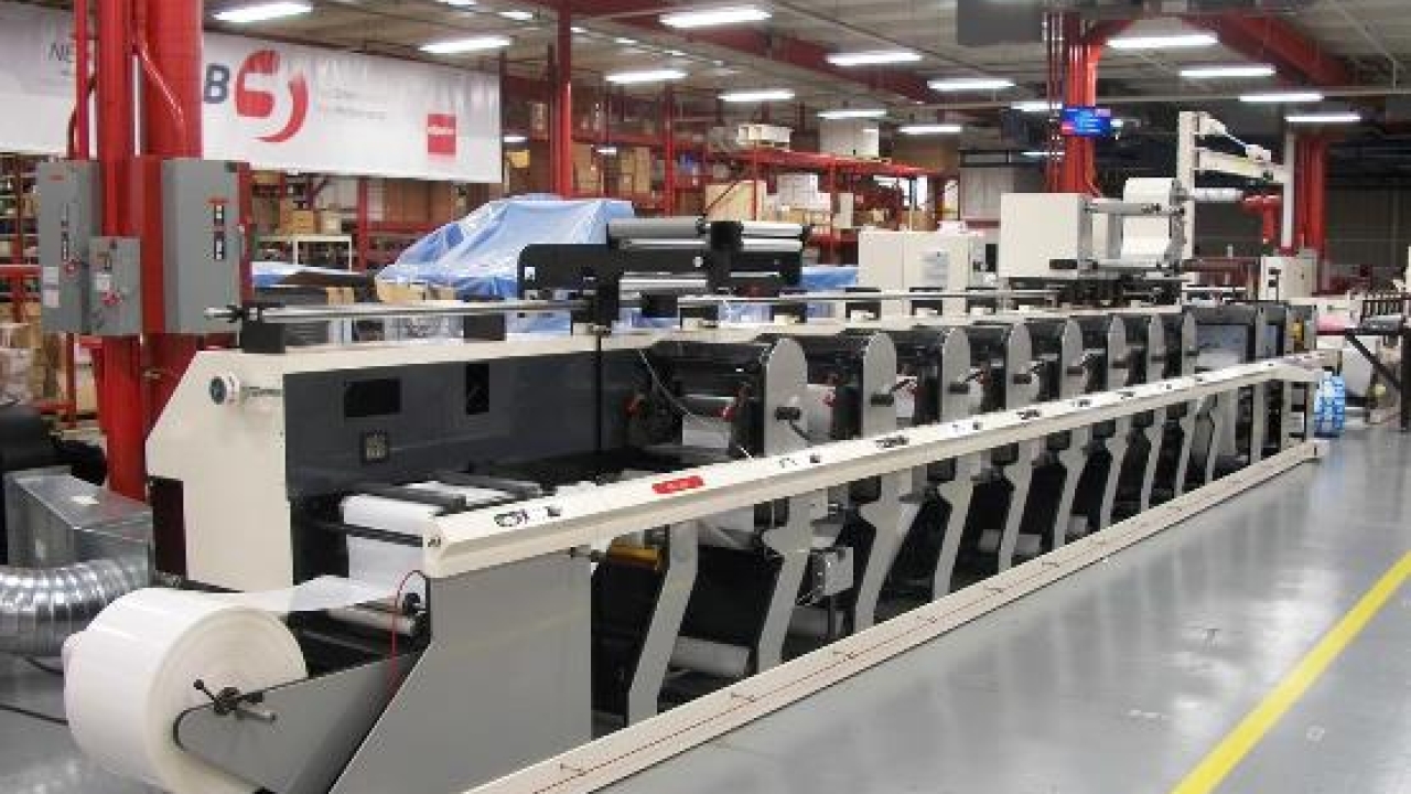 Baker Labels will install the first FB-3 in the UK in September Baker Labels will install the first FB-3 in the UK in September